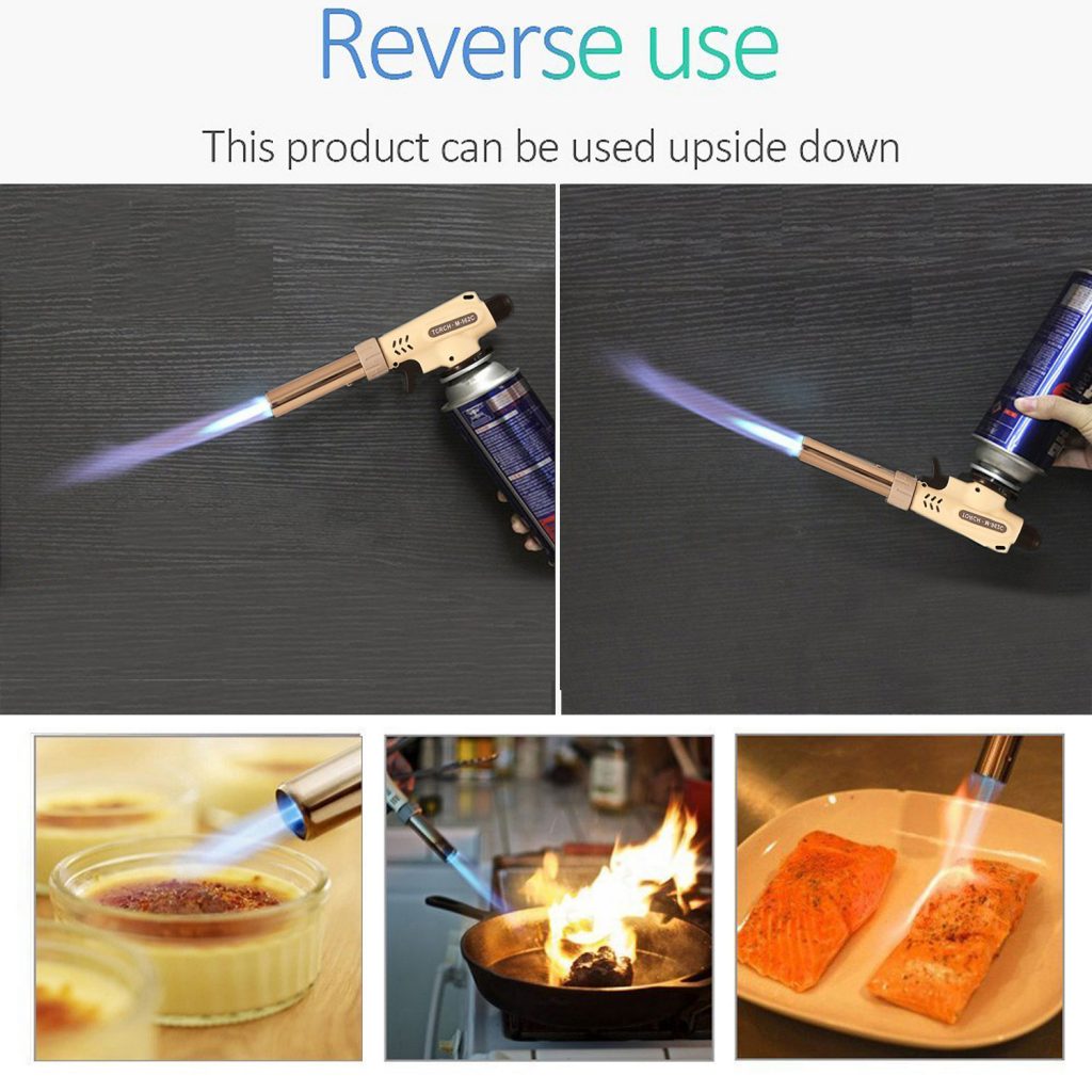 Kitchen Butane Blow Torch Lighter Culinary Torch Chef Cooking Torches